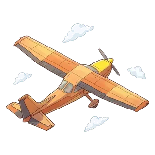 L'avion qui grimpe.